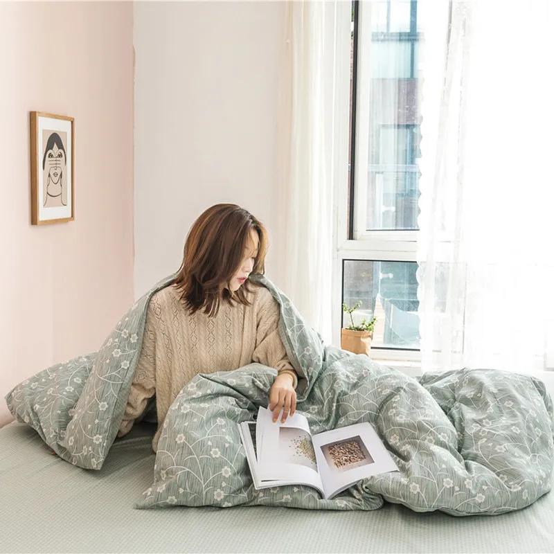 High Quality Bedding Set 100% Cotton Flora Printing Bedding Set