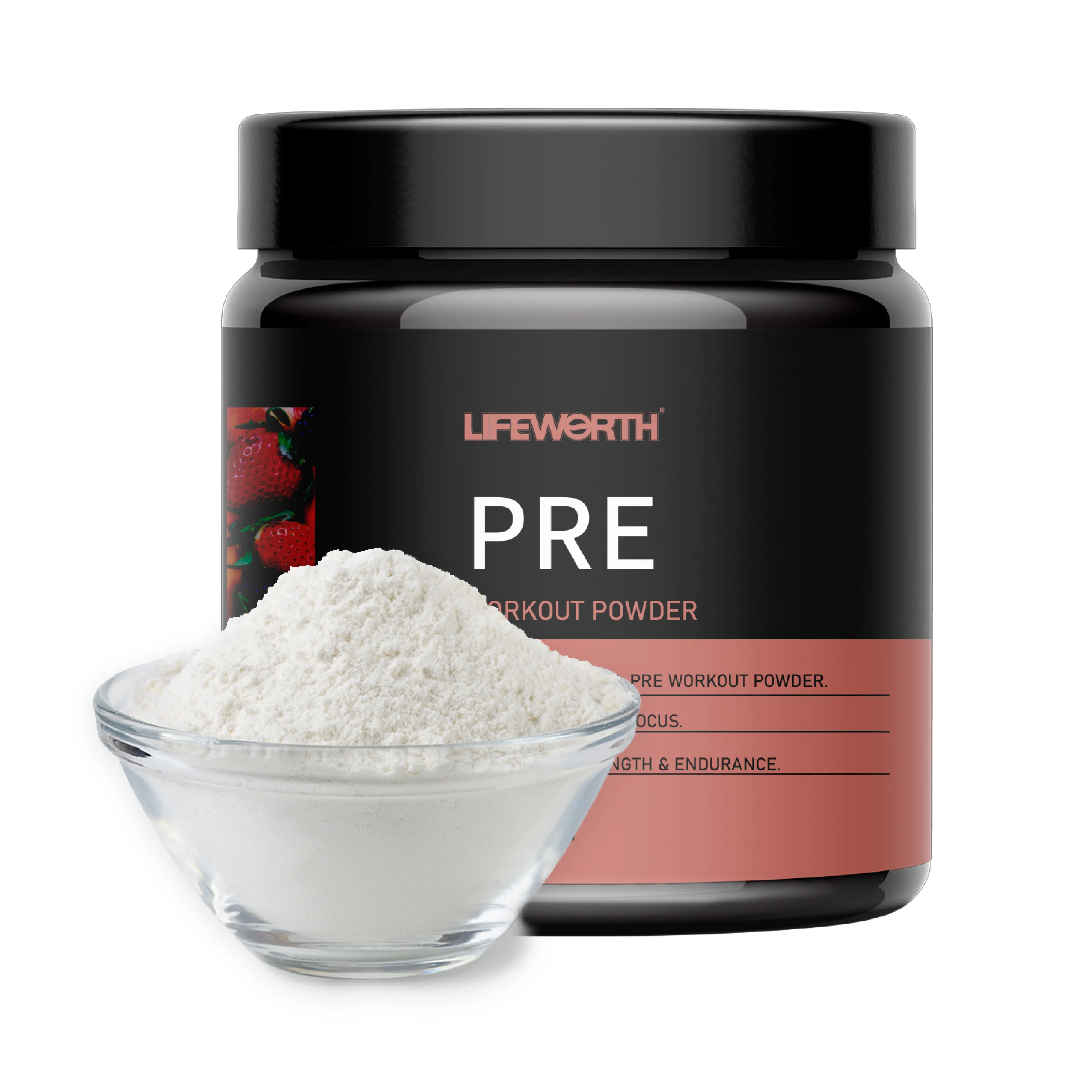 LIFEWORTH hot sales lower Price Bulk Bodybuilding Supplement proseries energy booster Preworkout Powder pre workout