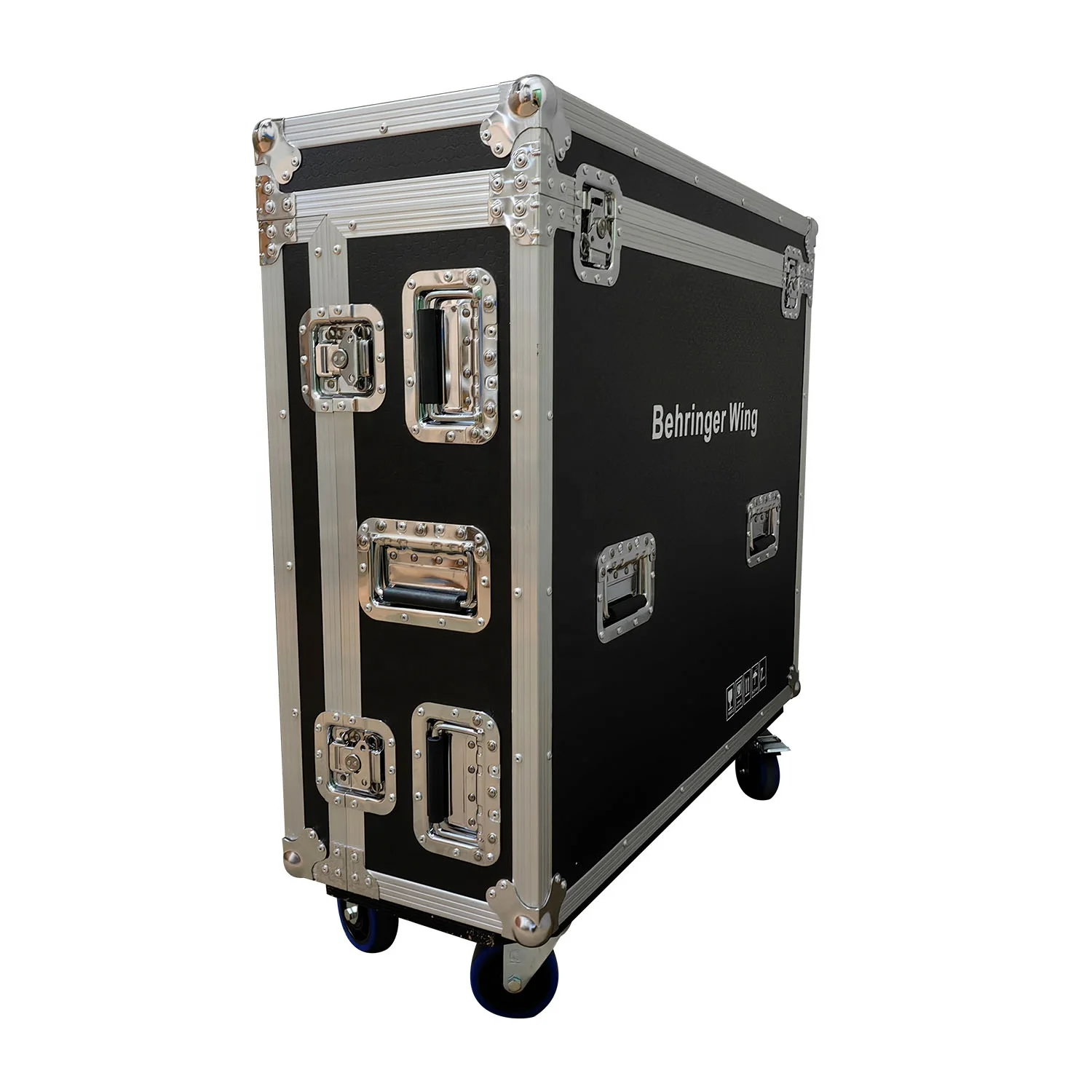 Customized Behringer Wing Flight Case With Wheels Pa Sound System Digital Mixer Three-Open Normal Version Flight Case