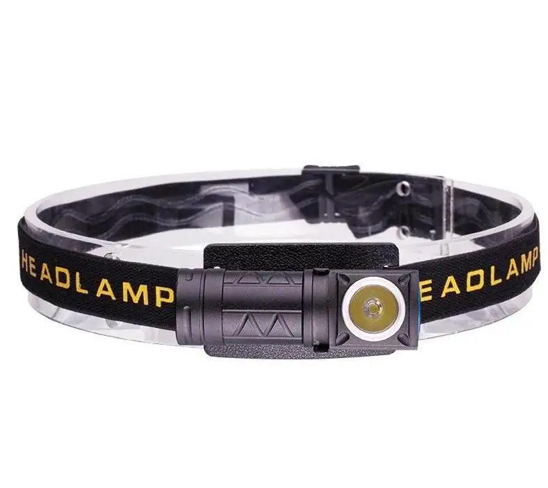 Multi-functional corner headwear portable mini EDC high light focus flashlight for outdoor walking headlight