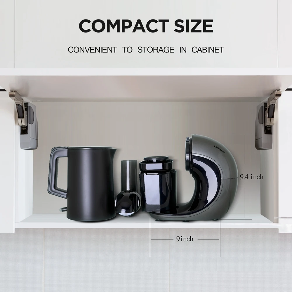 Juicer Machines Slow Easy to Clean BPA-Free Quiet Motor Reverse Function & Cold Press