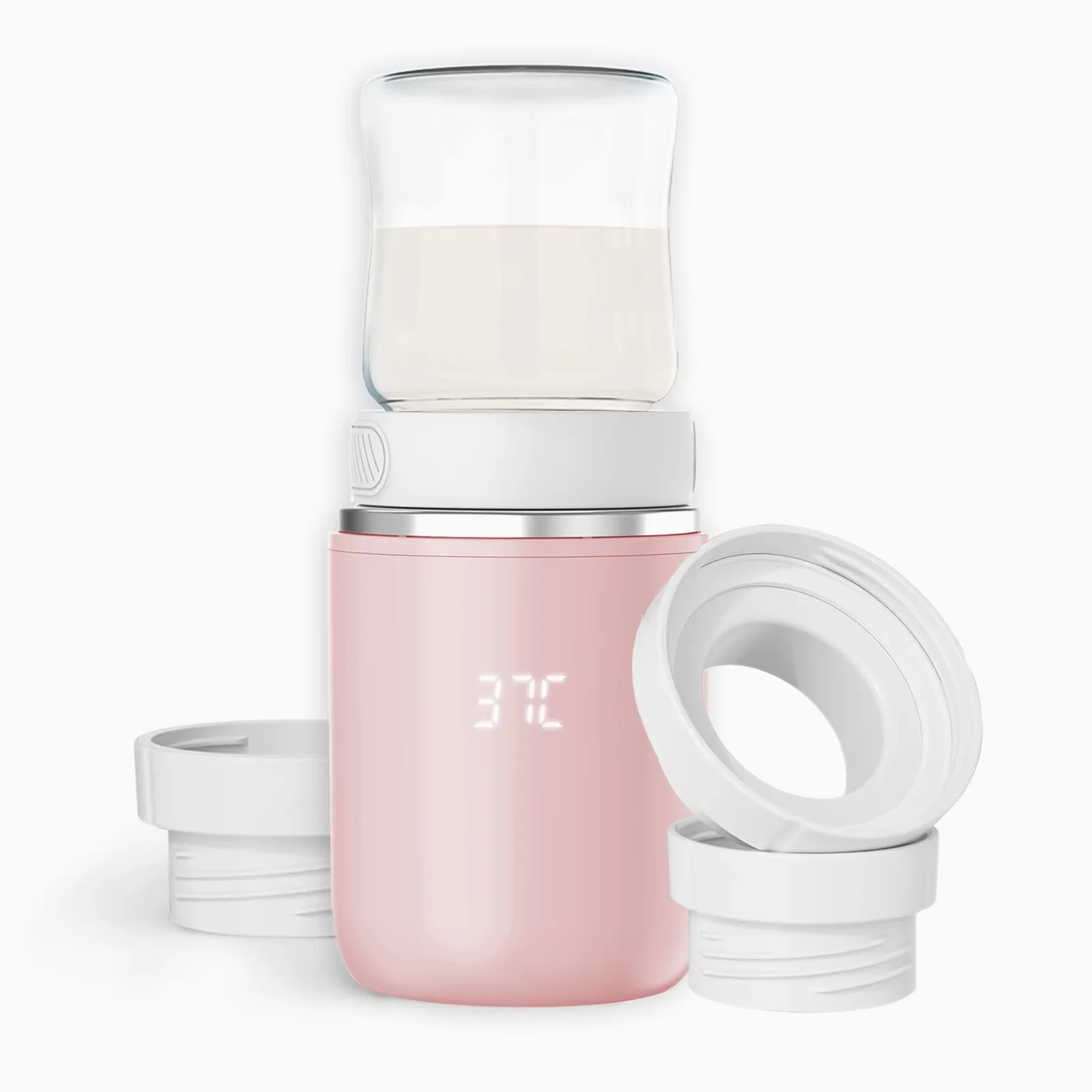 Wholesale Fast Baby Milk Bottle Warmer Dropshipping LCD Display Accurate Temperature Control Milk Bottle Heater