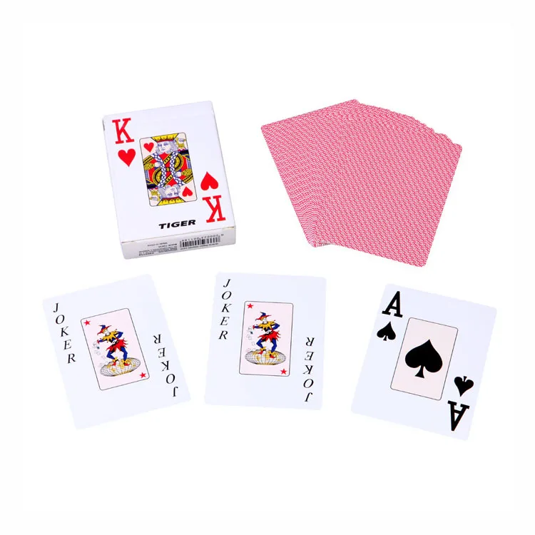 High Quality Customized With Logo Light  Waterproof Durable Folding Poker Personalised Printed Plastic Game Paper Playing Cards