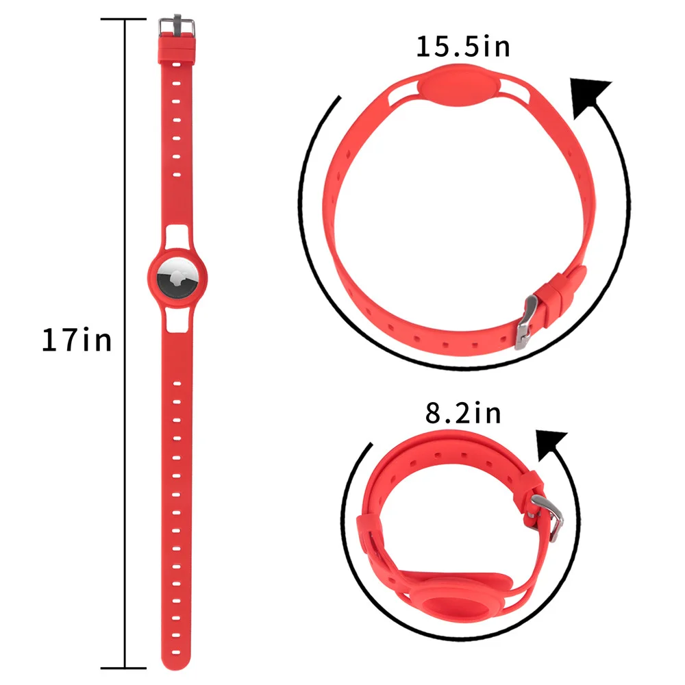 Оптовые горячо локатор GPS трекер для airtag чехол ПЭТ силиконовый защитный подходит airtags собака apple