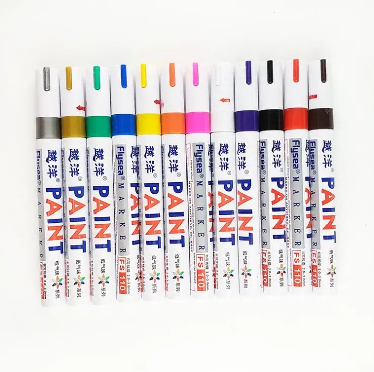 push ink custom company logo brand industrial use paint marker