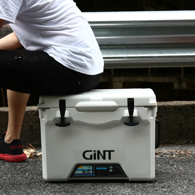 
25 Quart Ice Chest Rotomolded Heavy Duty Portable Beach Cooler Box with Durable Handles Ice Box Cooler 