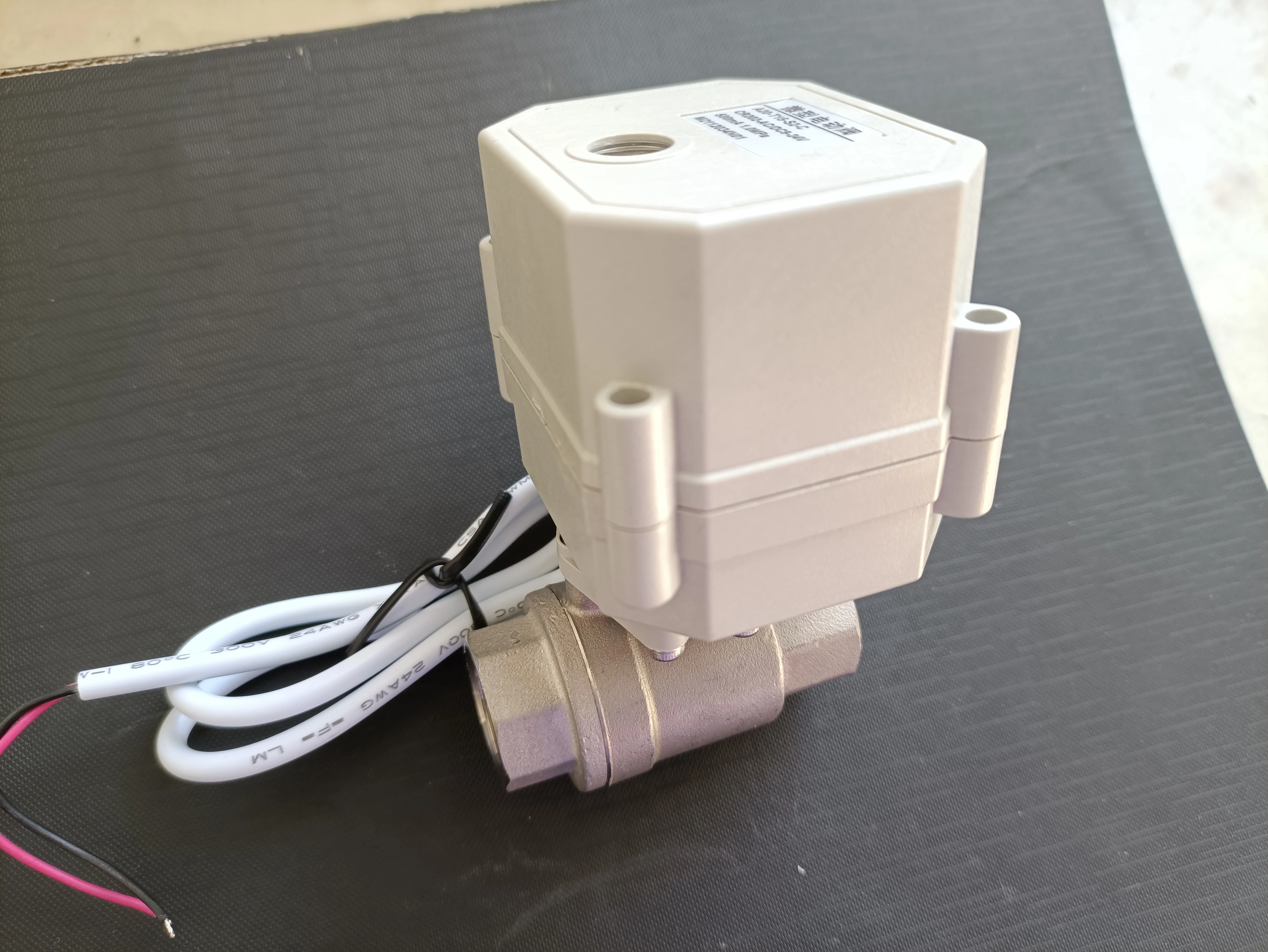 12V 24V Mini Stainless Steel DN50 BSP Electric Ball Valve