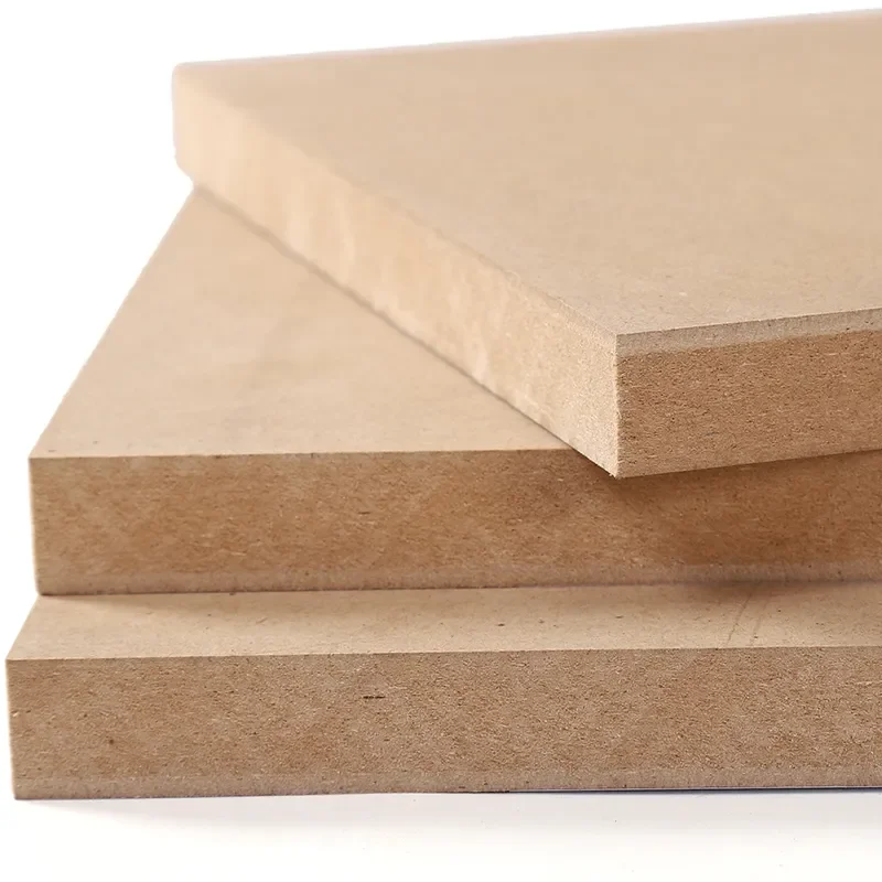 1220*2440mm Mdf Board 18mm,3mm,12mm Plain e0 grade Mdf cake drum door panel