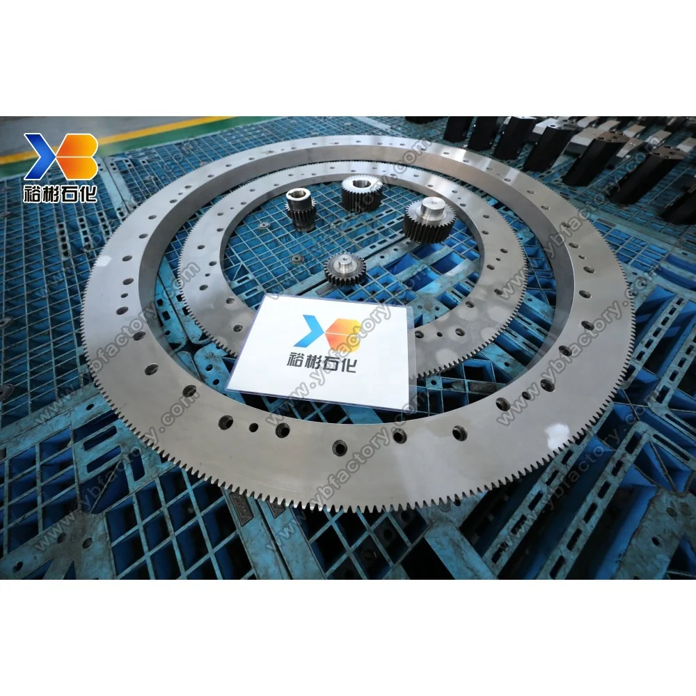 High Quality Rotatable Gear Ring CNC Machining Drive Gear According to Drawing