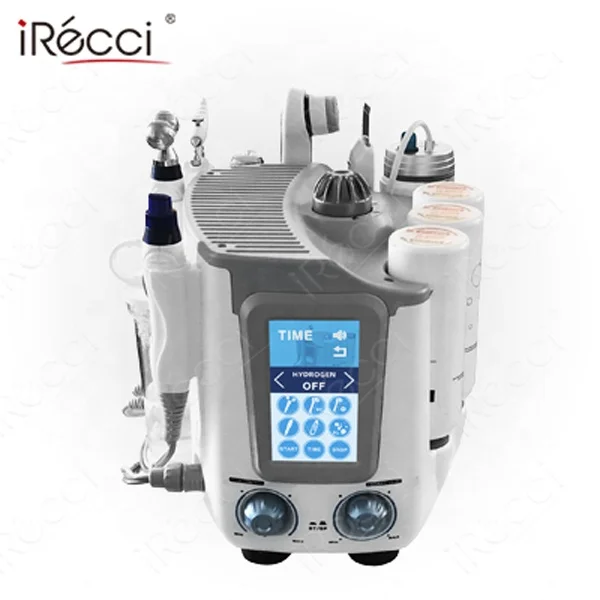 Aqua peeling dermabrasion hydro machine h2o2 hydrofacials 7 in 1 hydra facials machine for facial skin care