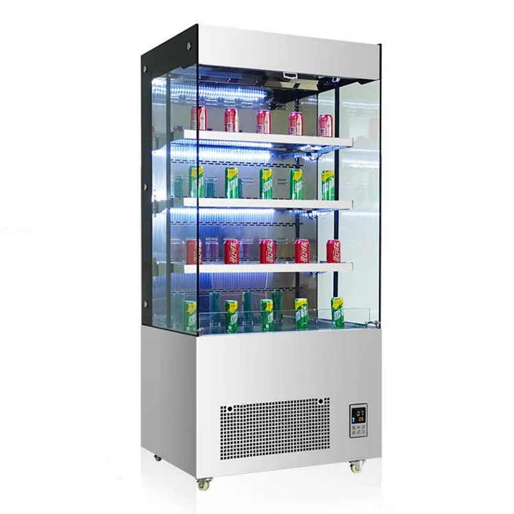 900-1200-1500 mm Commercial Open Deck Showcase/Air Curtain Cabinet