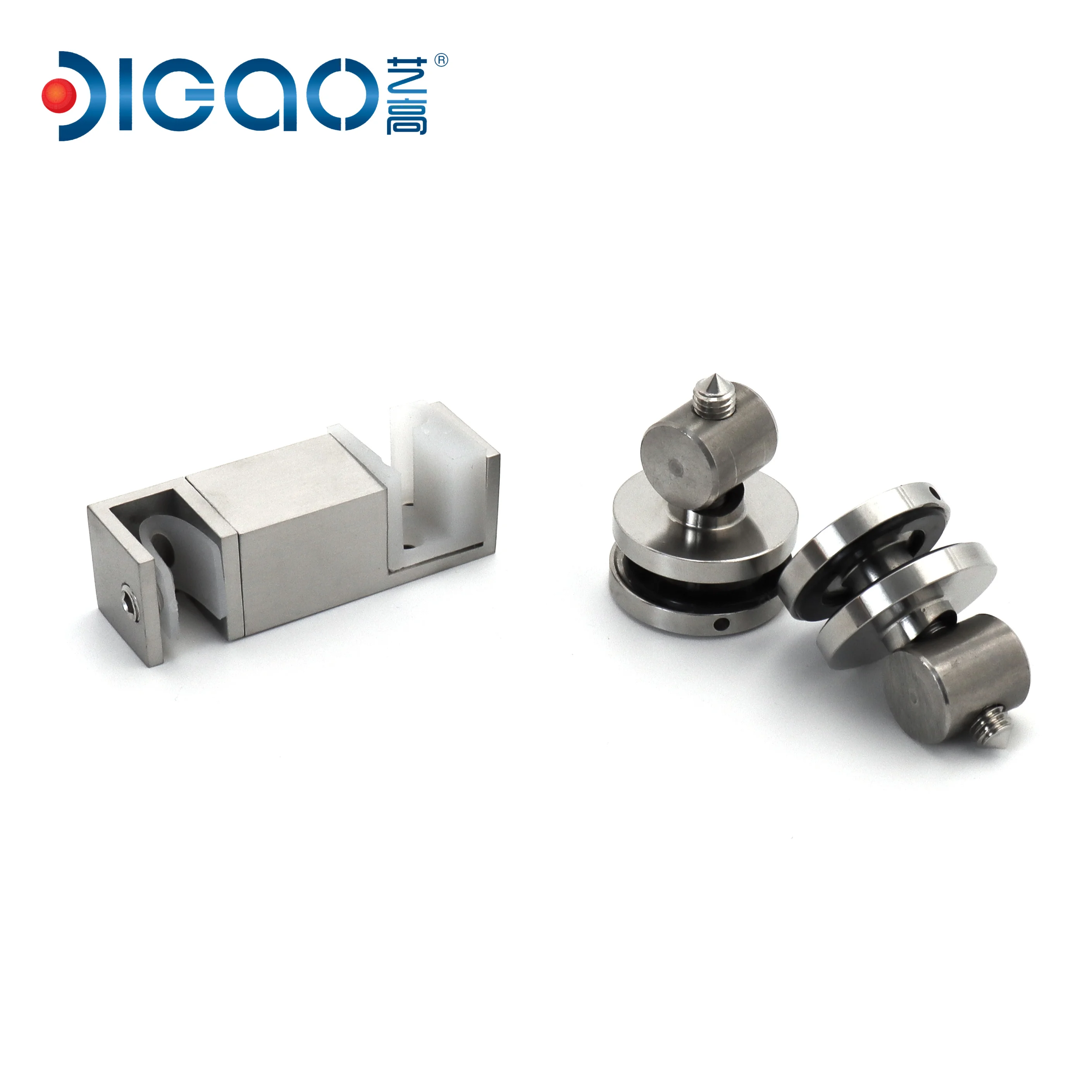 Glass Door Aluminium Shower Hardware Rail System Sliding Door Accessories