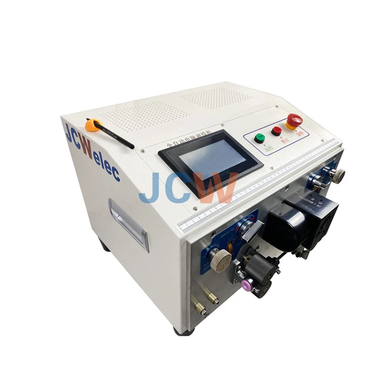 JCW-CS02 Automatic cable peeling and cutting machine wire stripping cutting equipment