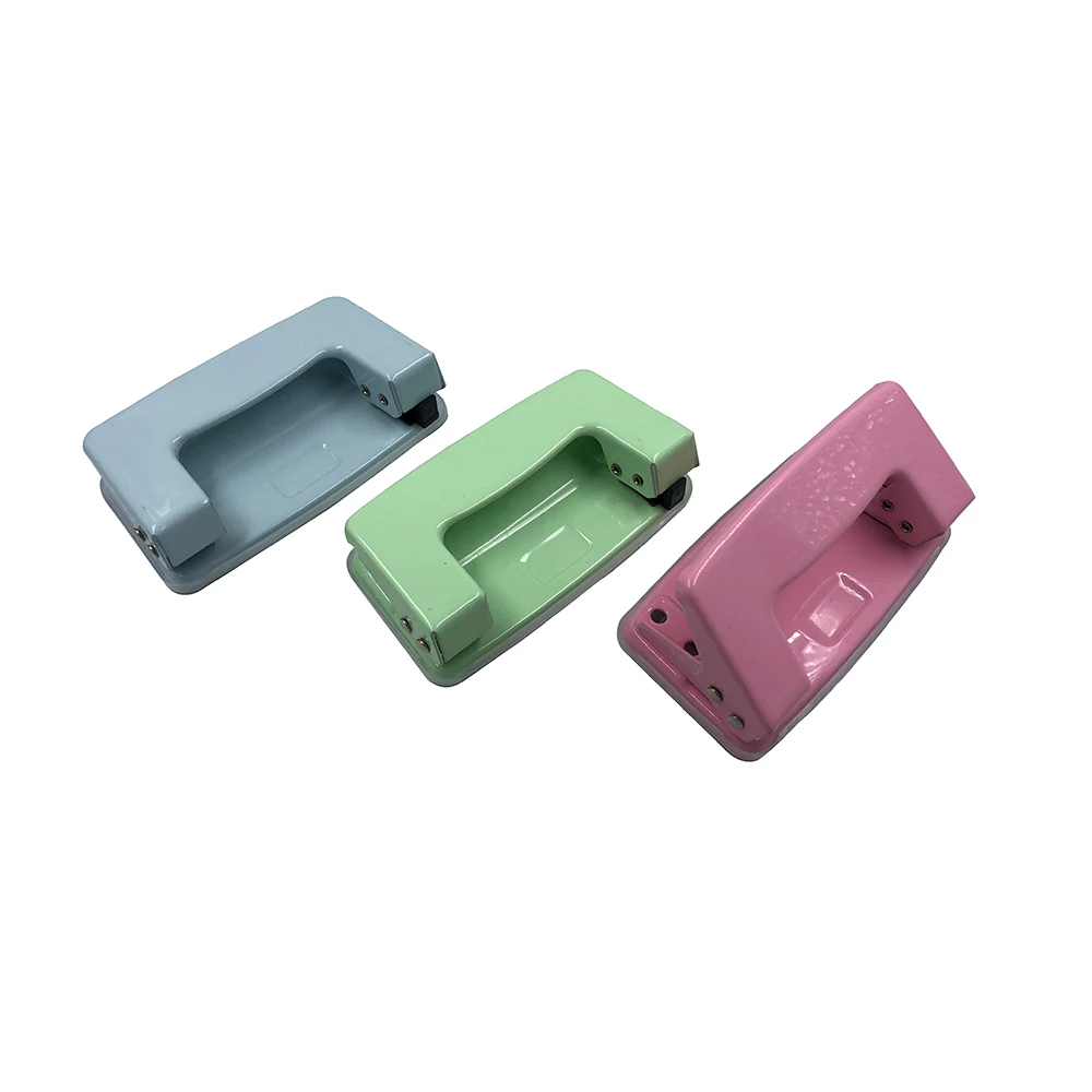 2 Hole Punch Manual Paper Puncher Metal 2 Hole Paper Punch Office Desktop 10 Sheets 80mm