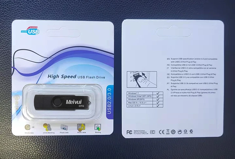 Meivui MVC5 XC OTG Swivel USB Flash Drive 128GB 64GB 32GB 16GB 8GB 4GB 2GB Pen Drive Smartphone Pendrive OTG 2.0 USB Flash Drive