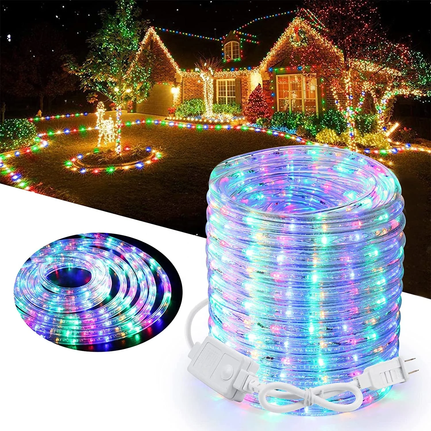 Wholesale Silicone Neon Tape Waterproof IP65 Decorative Flexible Lamp Led Rope Light