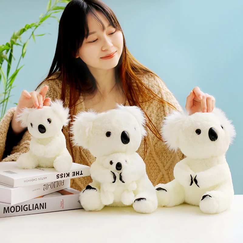 Mama Koala Simulation Stuffed Plush Doll Kids Animal Toy Custom Soft Baby Fluffy Fashion Australia Koala Bear Plush toy