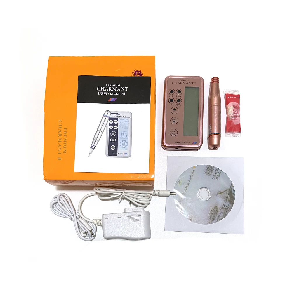Офисное оборудование машинки для татуировок наборы для перманентного макияжа для бровей Профессиональный цифровой Charmant 2 губы ротационные швейцарские Microbladi