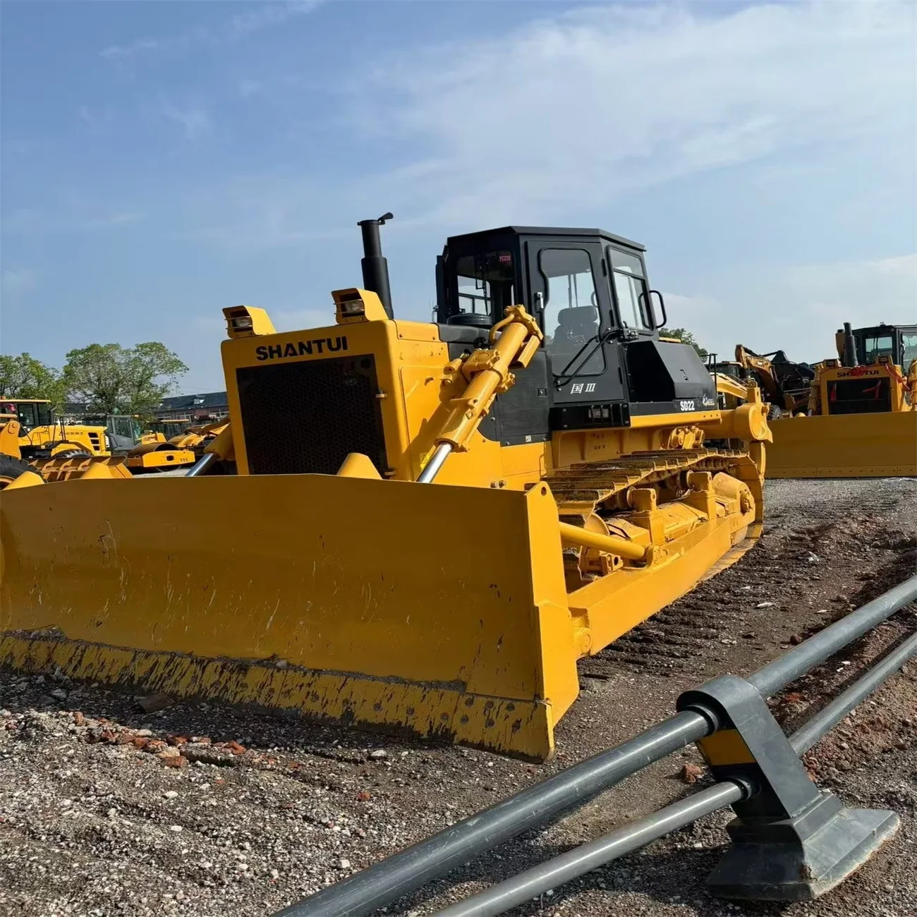 Quality Assurance  162kW Mountain Push Sd22 Bulldozer Bull Dozer Used Bulldozers for Sale