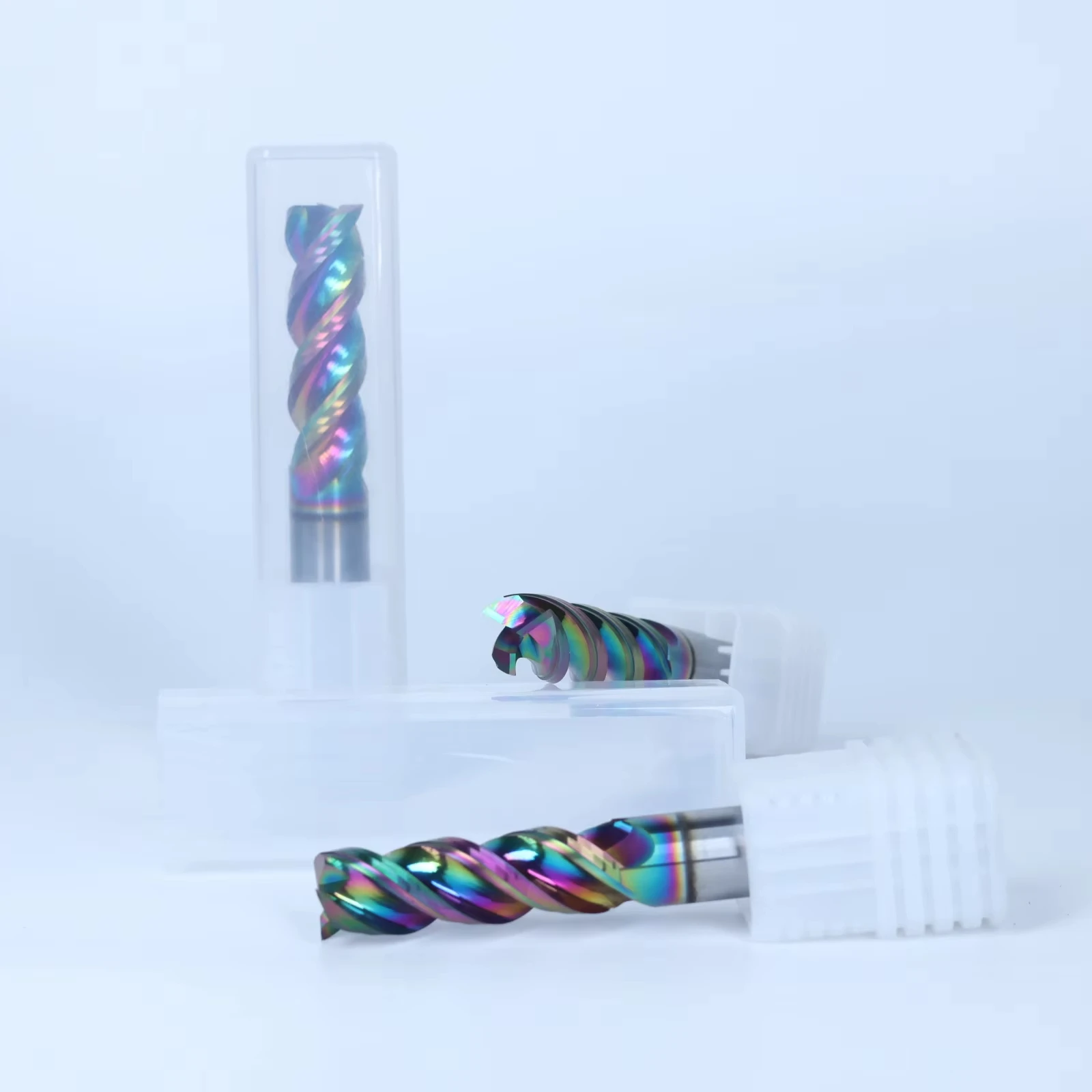 Low Price High-Efficiency U-Shaped Aluminum Milling Cutter Colorful End Mill with Durable Performance