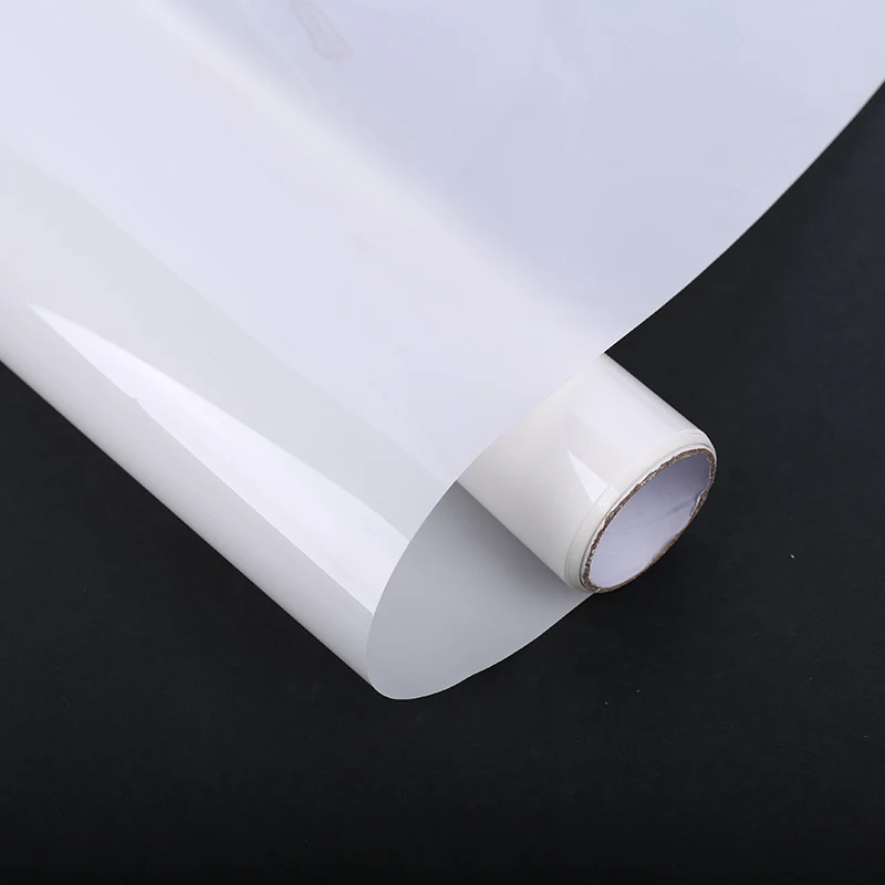 PVC decorative privacy window protective  non-adhesive film frosted glass film for wholesale Prefab Houses 1.22x50m