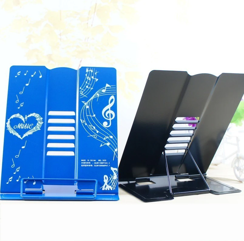 A4 музыкальная плоская детская и взрослая металлическая подставка для чтения книг