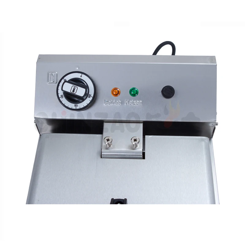 
Electric Stainless Steel Countertop Deep Fryer 
