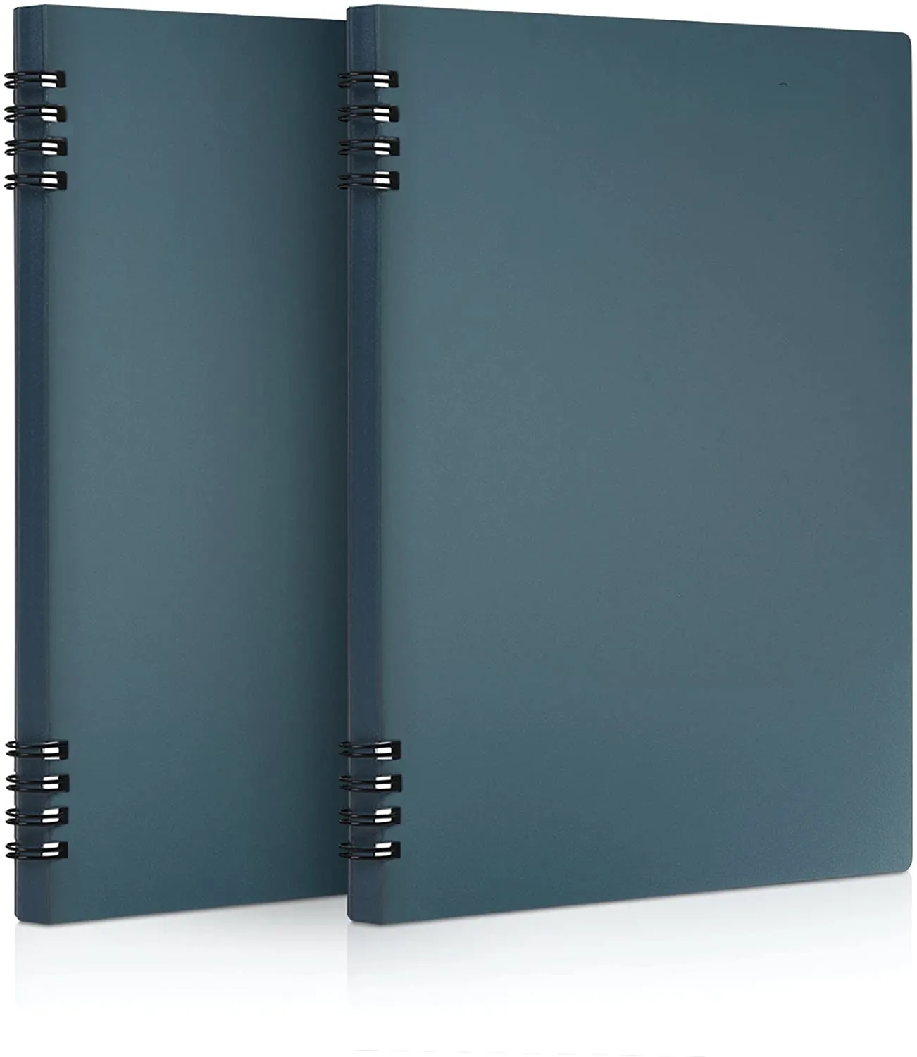 
Factory Customizable PU Leather Line Printing Spiral Stone Paper Notebook 