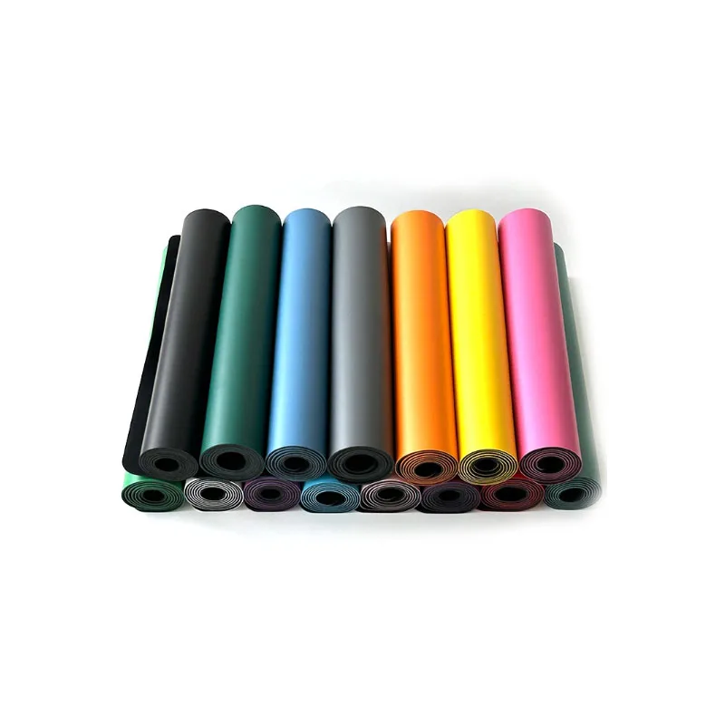Al Yoga With Custom Organic Pu and Rubber Yoga Mat Designer Pu Mats For Exercise Yoga Mats
