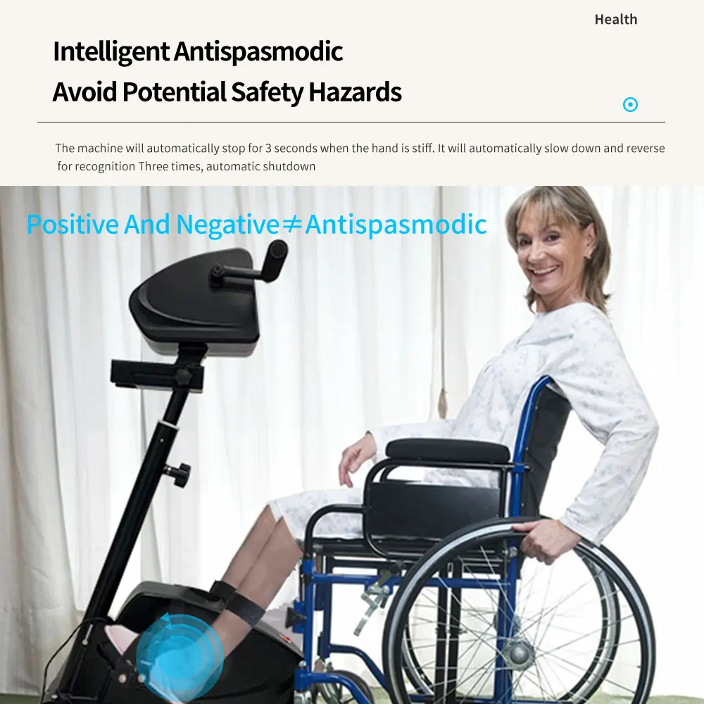 Professional  LCD display Body Healthcare Supplement Portable Electric Motorized mini exercise bike