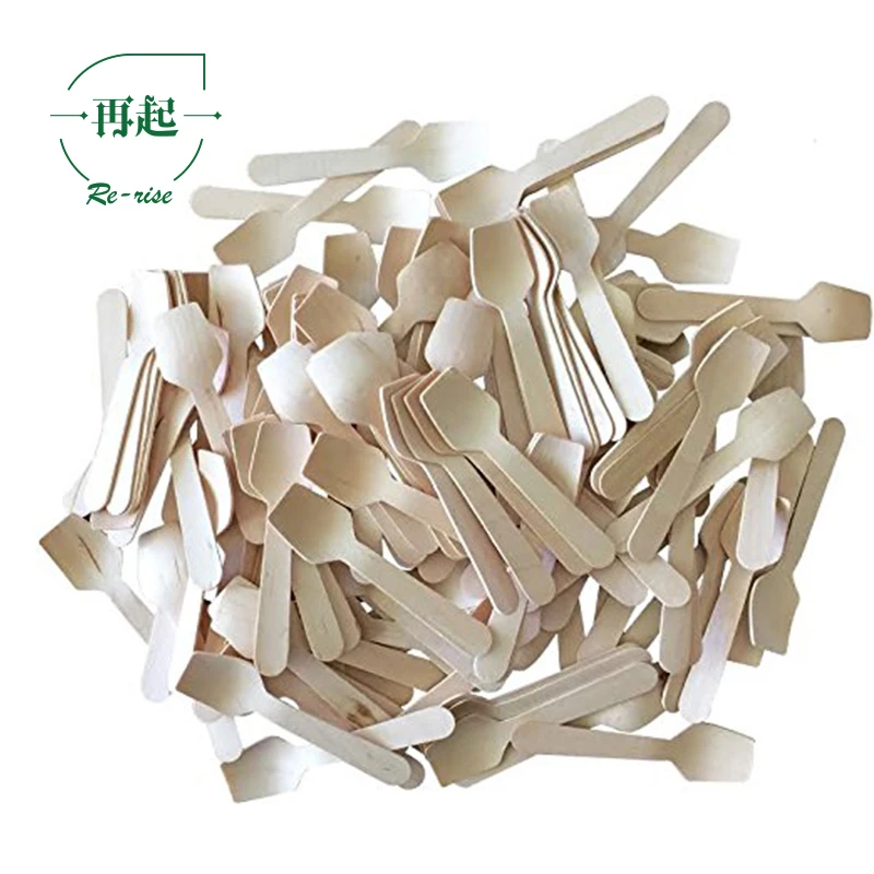 
Manufacture Taster Utensils flatware sets wooden fork and spoon 