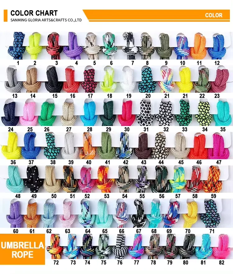 550 paracord custom outdoor adjustable bow wrist sling survival hunting shooting Custom Flower with Snake Knot Bow Sling