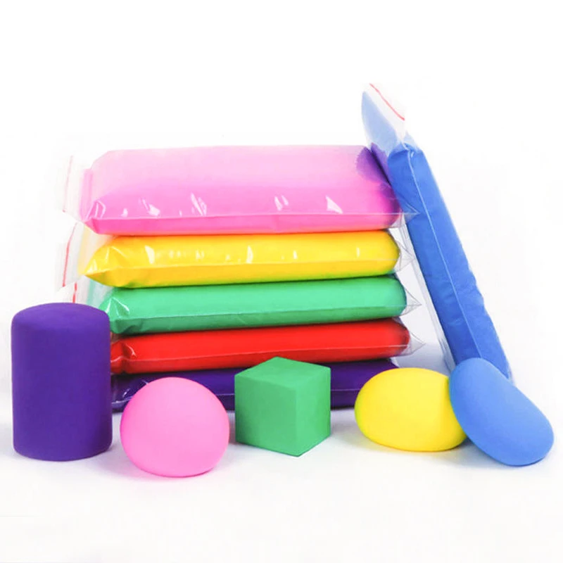 wholesale 1000g polymer clay air dry super light clay plasticine air dry modeling clay for kid playdough and slime