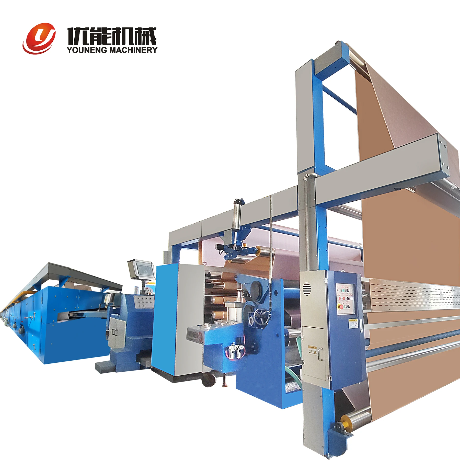 Youneng Cloth Hot Air Stenter electrical Machine for textile finishing in garment