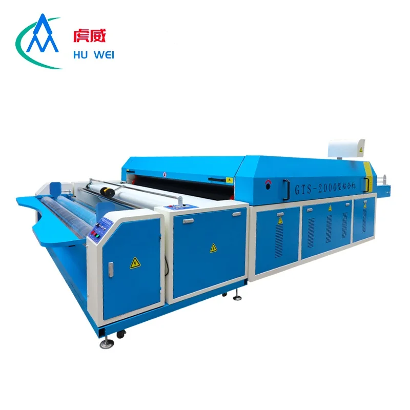 HW-GTS-2000 Fusing Machine Top Quality  Industrial Fusing Machine  fabric fusing machine bonding fabric