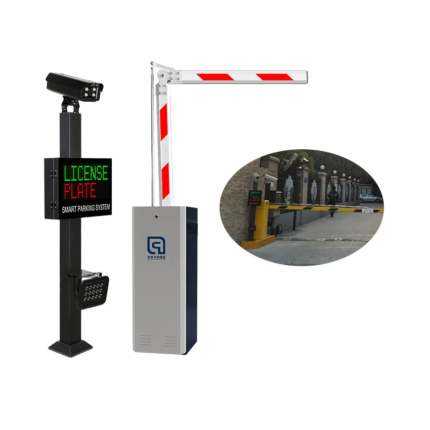 out door 4g anpr ALPR/LPR Poe network ip camera with software License plate recognition parking management system