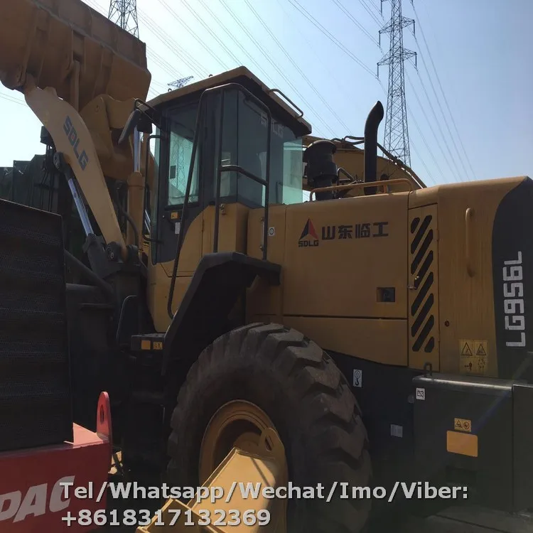 Фронтальный погрузчик SD_LG LG956L, 5 тонн, б/у, в хорошем рабочем состоянии, срок эксплуатации 2018 год
