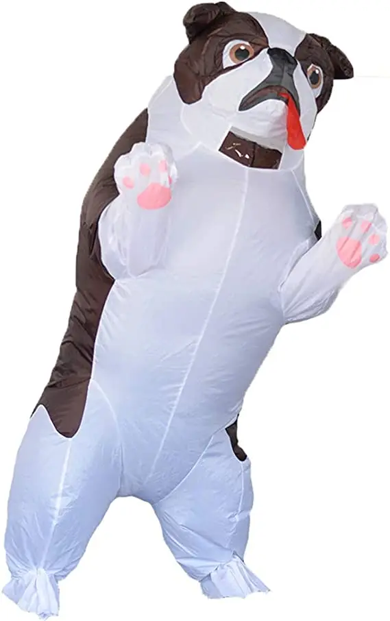 super september Adult Funny Dog Blow up Unique Animal Halloween Inflatable Costume