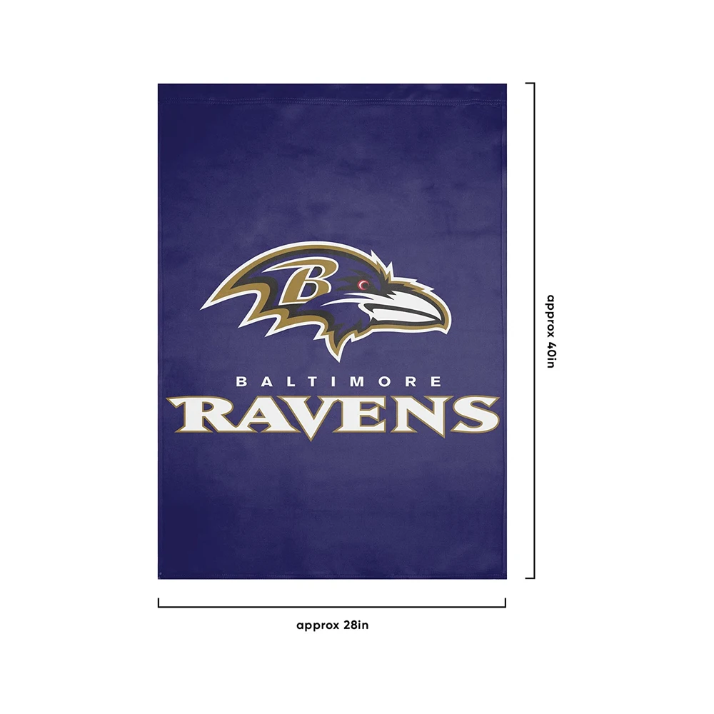 Популярный двусторонний логотип команды Baltimore-Ravens Buffalo Bills вертикальный флаг для всех команд