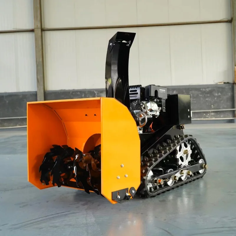 Home Garden RC Snow blower Electric Start Gas Petrol Garden remote control snow blower