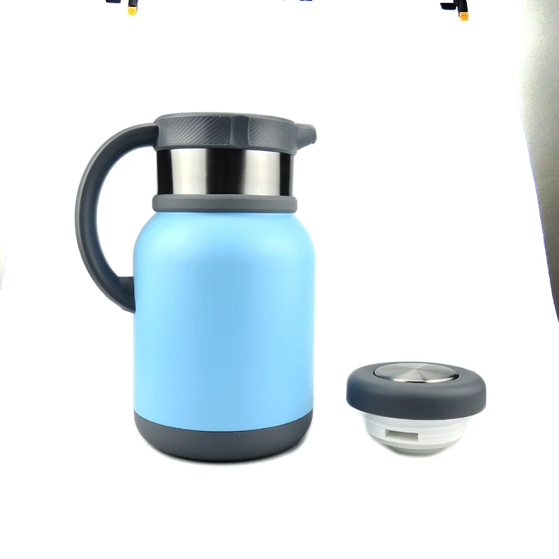 heat preservation double wall 304 stainless steel flask vacuum tea coffee pot for office