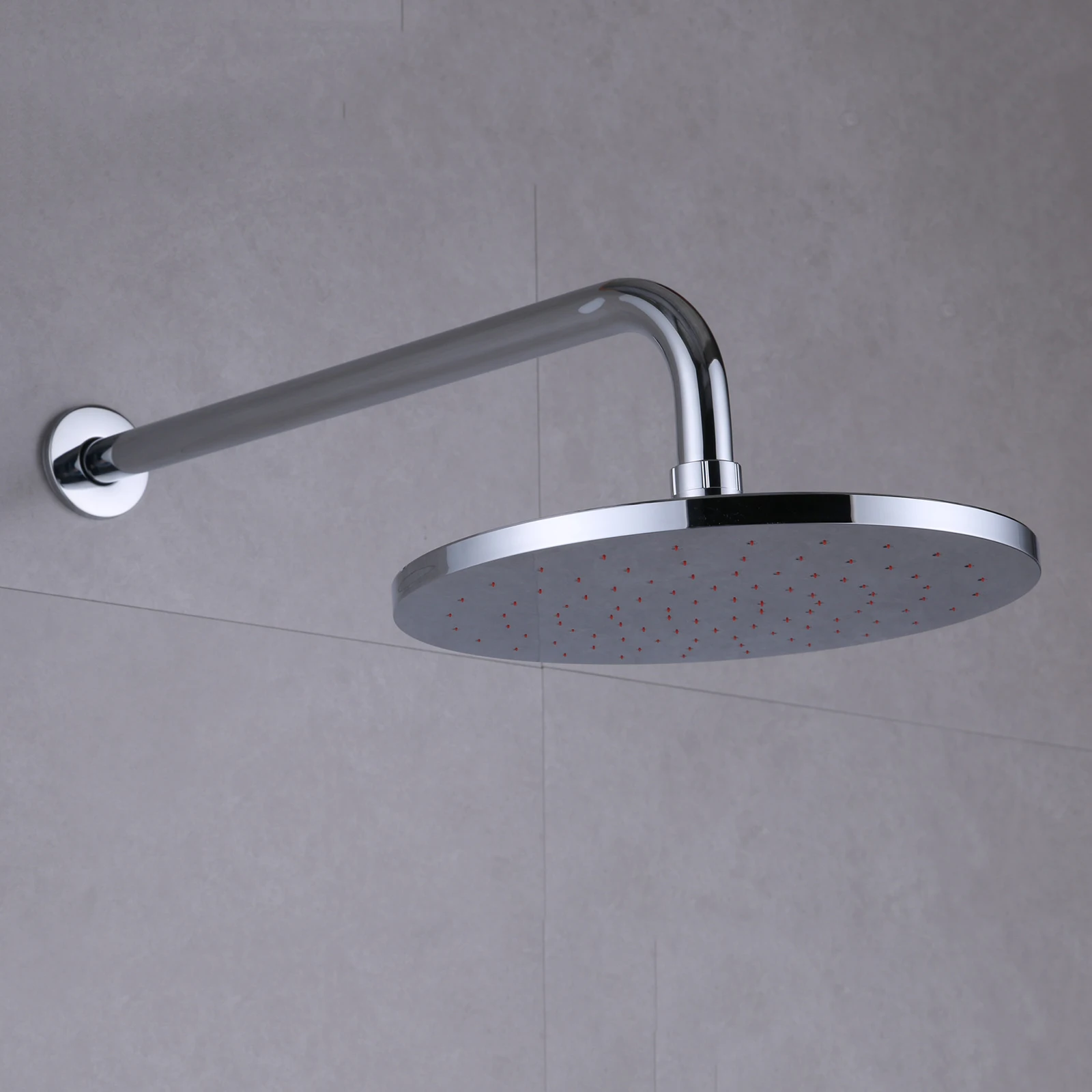 Fapully Exposed Concealed Shower Sets High Quality Wall Mounted 2-way Control Rain Bathroom  in wall Shower Set