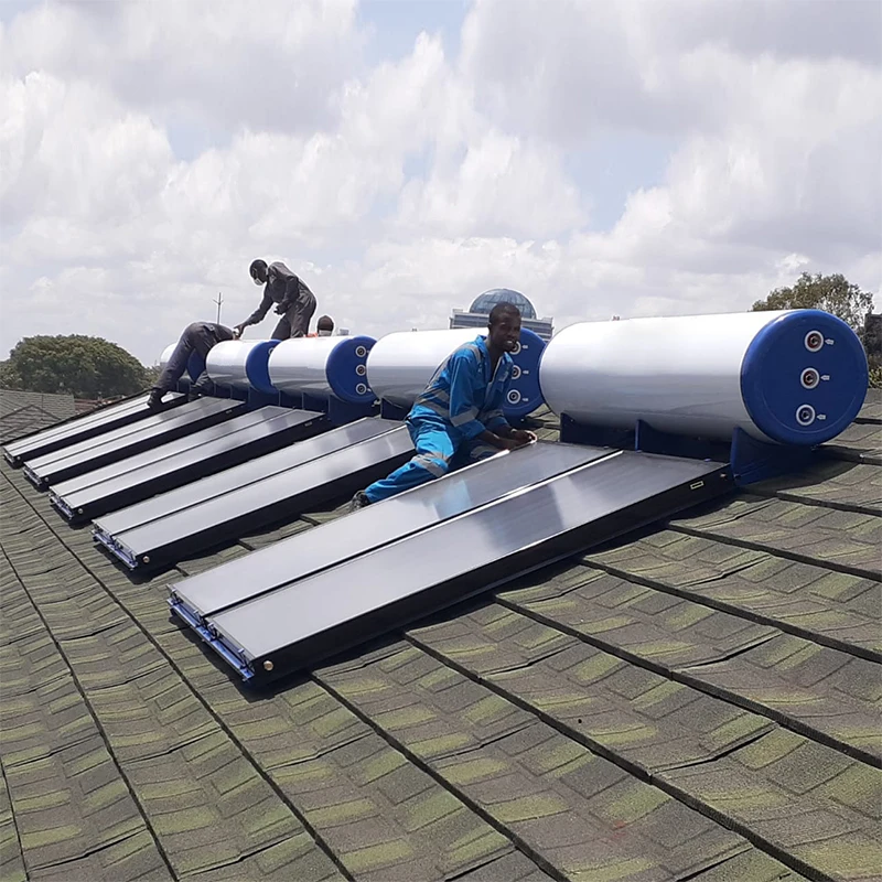 Sunrain SUS316L inner tank high quality flat plate solar water heater solar collector thermal water heater