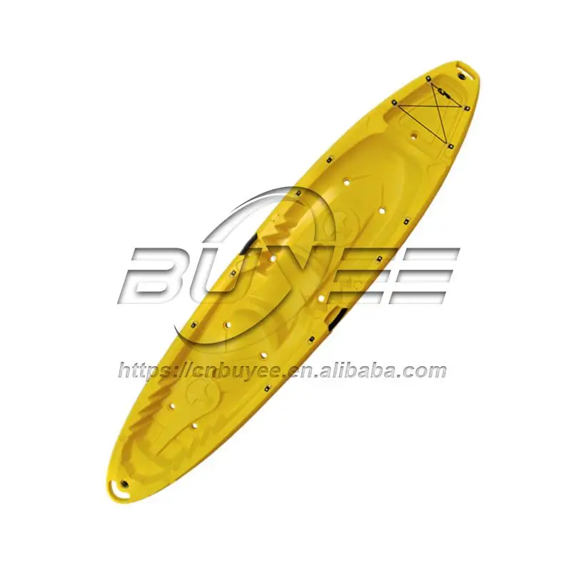 Wholesale china manufacturer fishing kayak 2 person canoe family sit on top kayak for sale