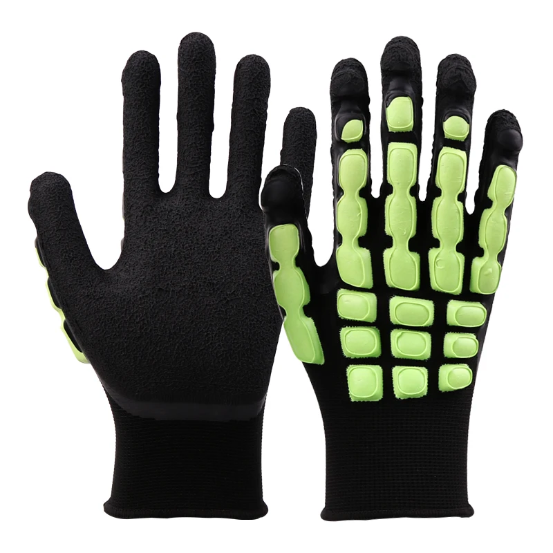 XINGYU High quality anti-collision bead gloves, impact resistant safety work gloves