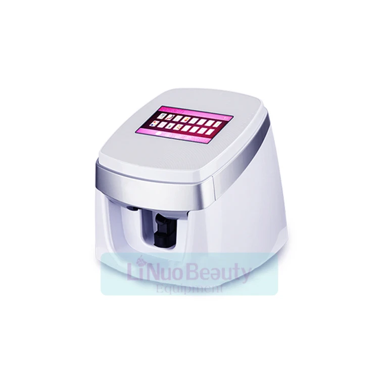 Newest Auto Digital Custom 3D Nail Printer Machine with Thousands of Patterns Nail Polish Art Printing Device