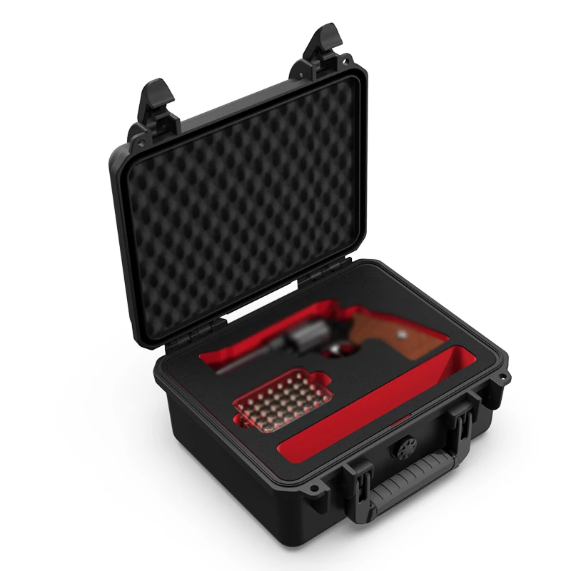 Custom M200 Small Plastic Case Toy Gun Case Waterproof Hard Air-soft Storage Case Ammo Box