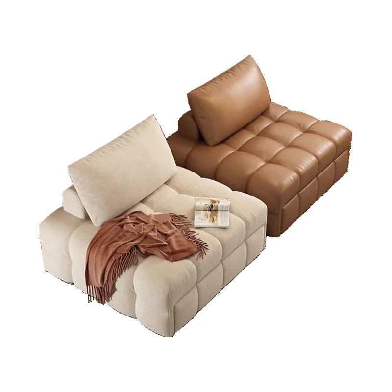 modern dual purpose living room furniture single sofa chair recliner sofa small sized unit folding single sofa bed