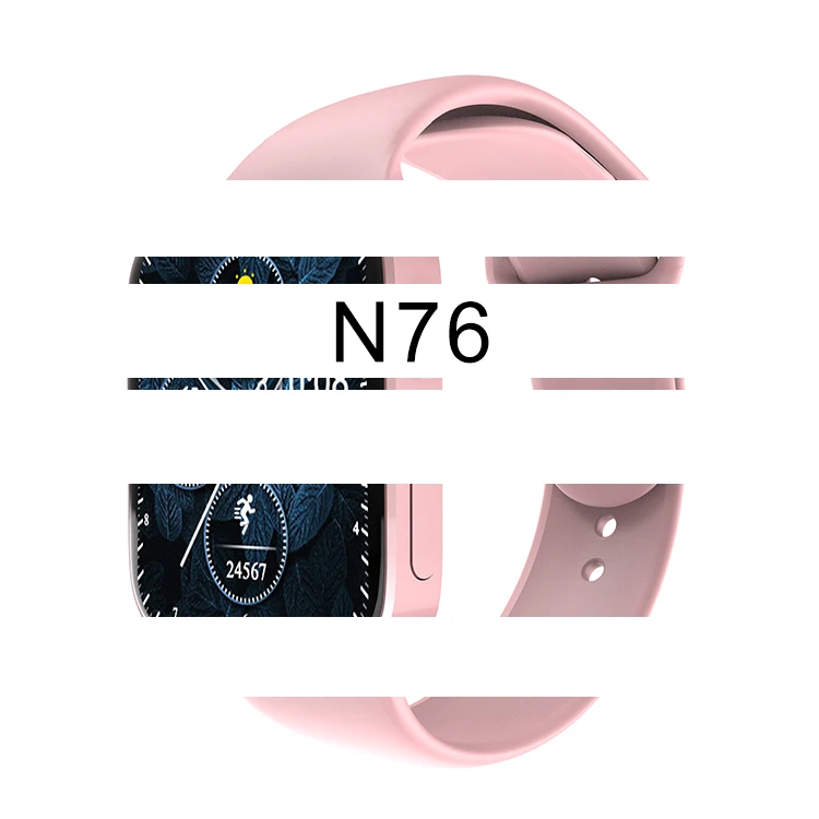 BT Call Full Touch Heart Rate Blood Pressure N76 Smart Watches Smartwatch Wrist Series 7 New Arrivals