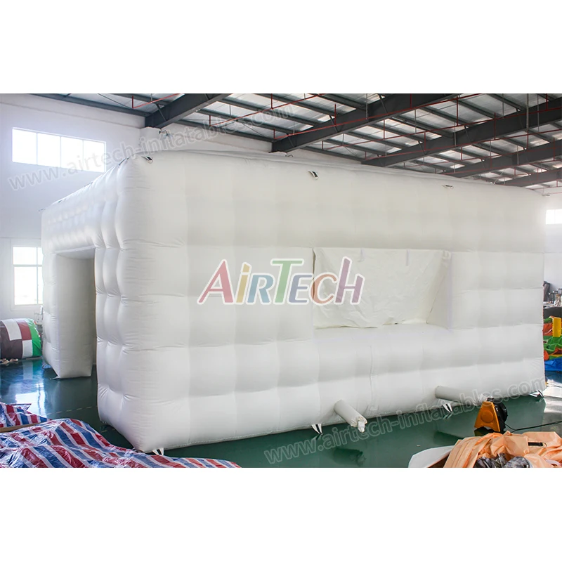 Custom square inflatable advertising tent air cube blow up outdoor tent inflatable pop up tent